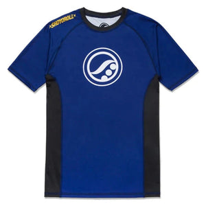 Shoyoroll 2022 Ranked Blue Short Sleeve BJJ No-Gi Rash Guard