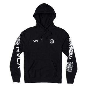 Shoyoroll RVCA Defer Vaxsyr Black Fleece Hoodie – 300 GSM Premium BJJ & NoGi Apparel