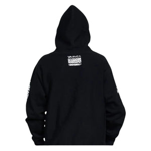 Shoyoroll RVCA Defer Vaxsyr Black Fleece Hoodie – 300 GSM Premium BJJ & NoGi Apparel
