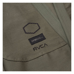 Shoyoroll Batch 114 RVCA x DPM Olive BJJ Gi – Premium 450 GSM Pearl Weave Jiu-Jitsu Uniform