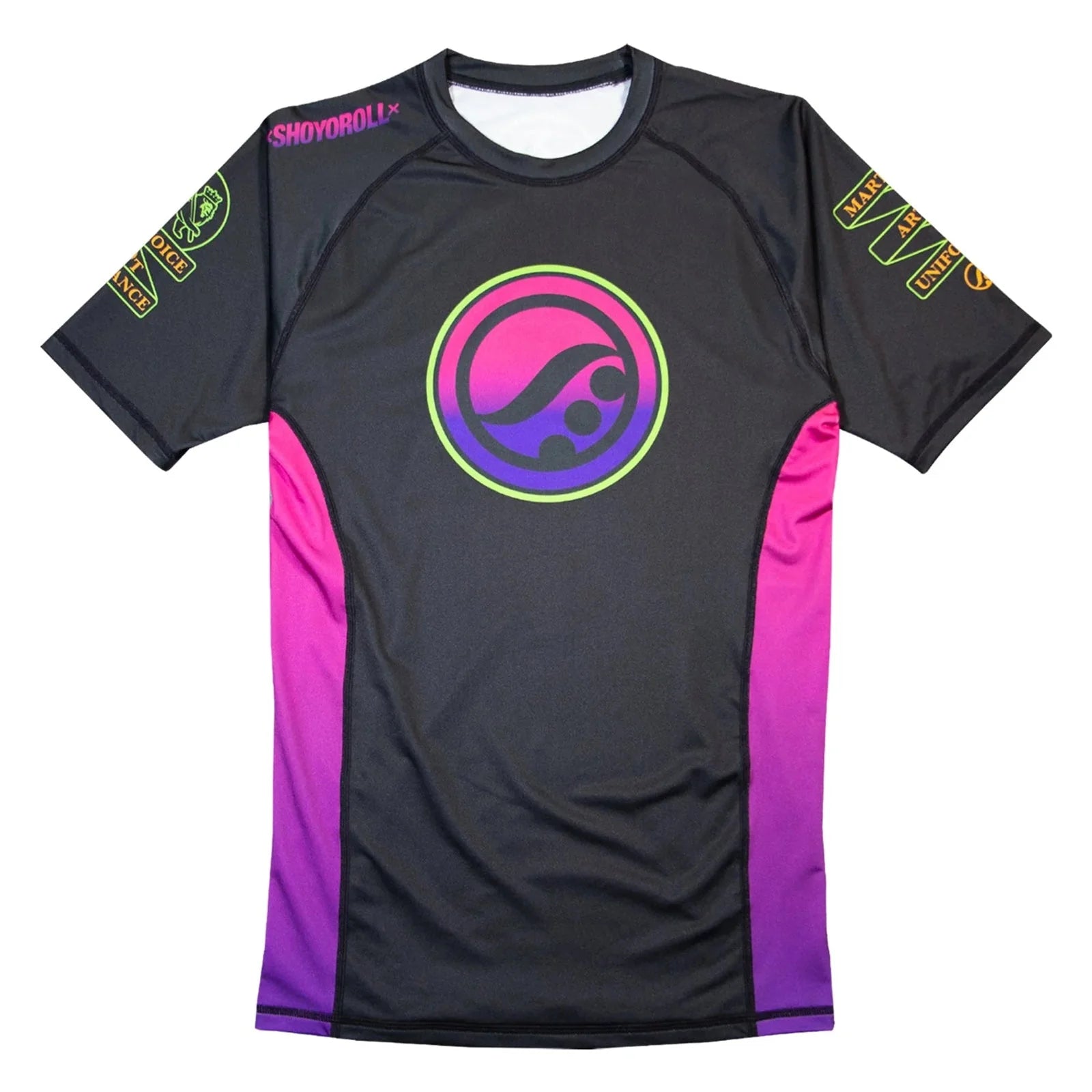 Shoyoroll Batch 143 Malibu Short Sleeve MMA & No-Gi Jiu Jitsu Rash Guard