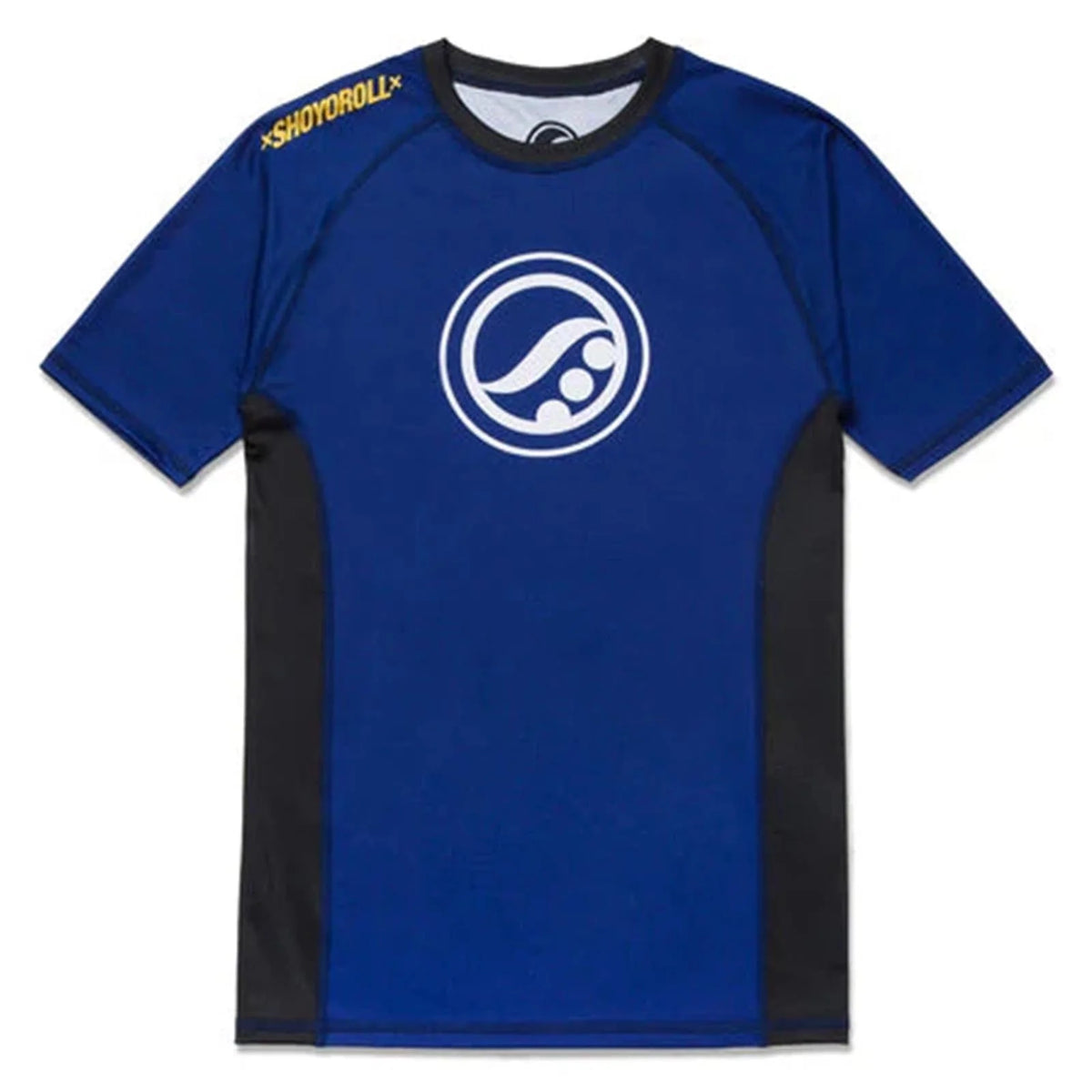 Shoyoroll 2022 Ranked Blue Short Sleeve BJJ No-Gi Rash Guard