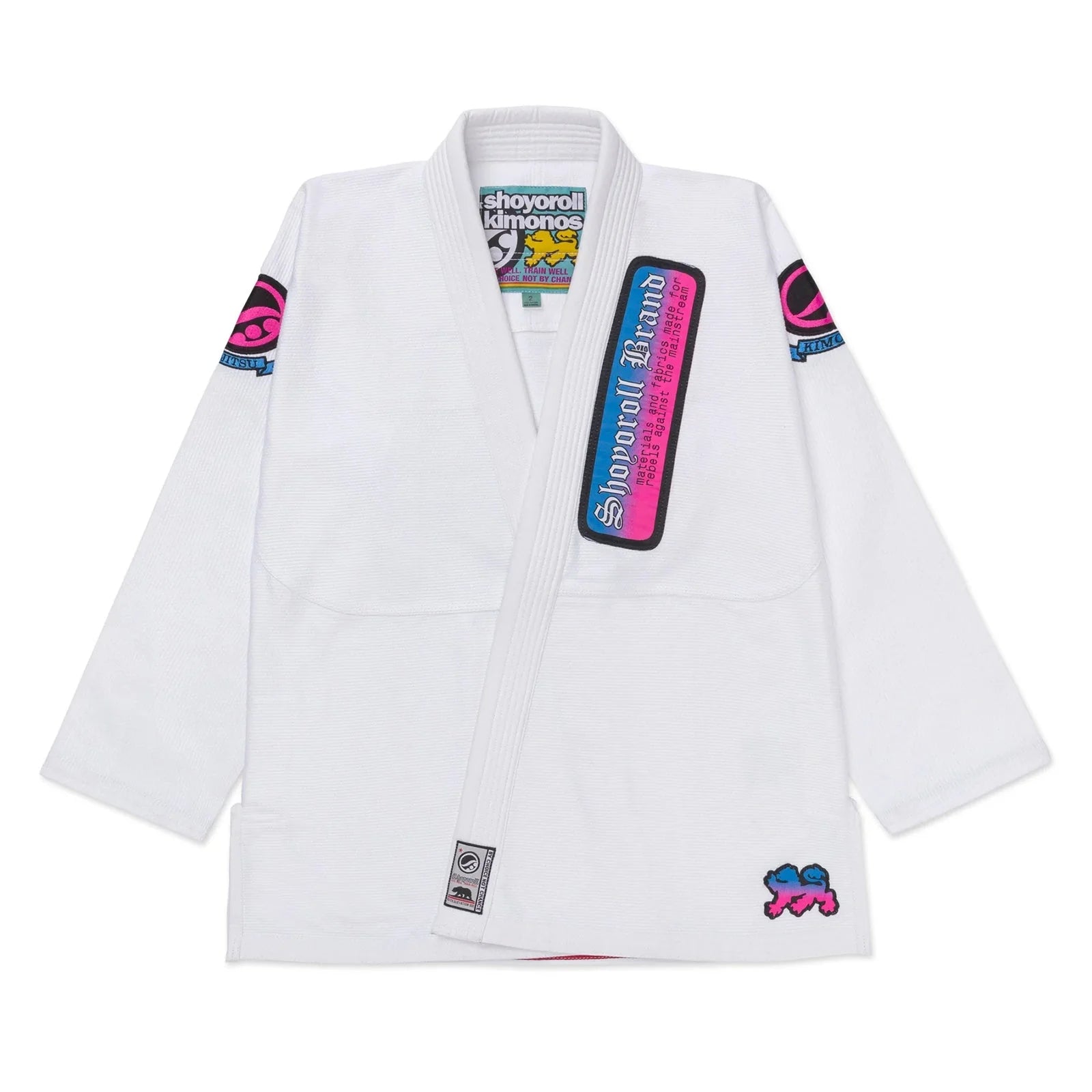 Shoyoroll Batch 149 Retro Gradient BJJ Gi – 450 GSM Premium Pearl Weave Jiu-Jitsu Uniform