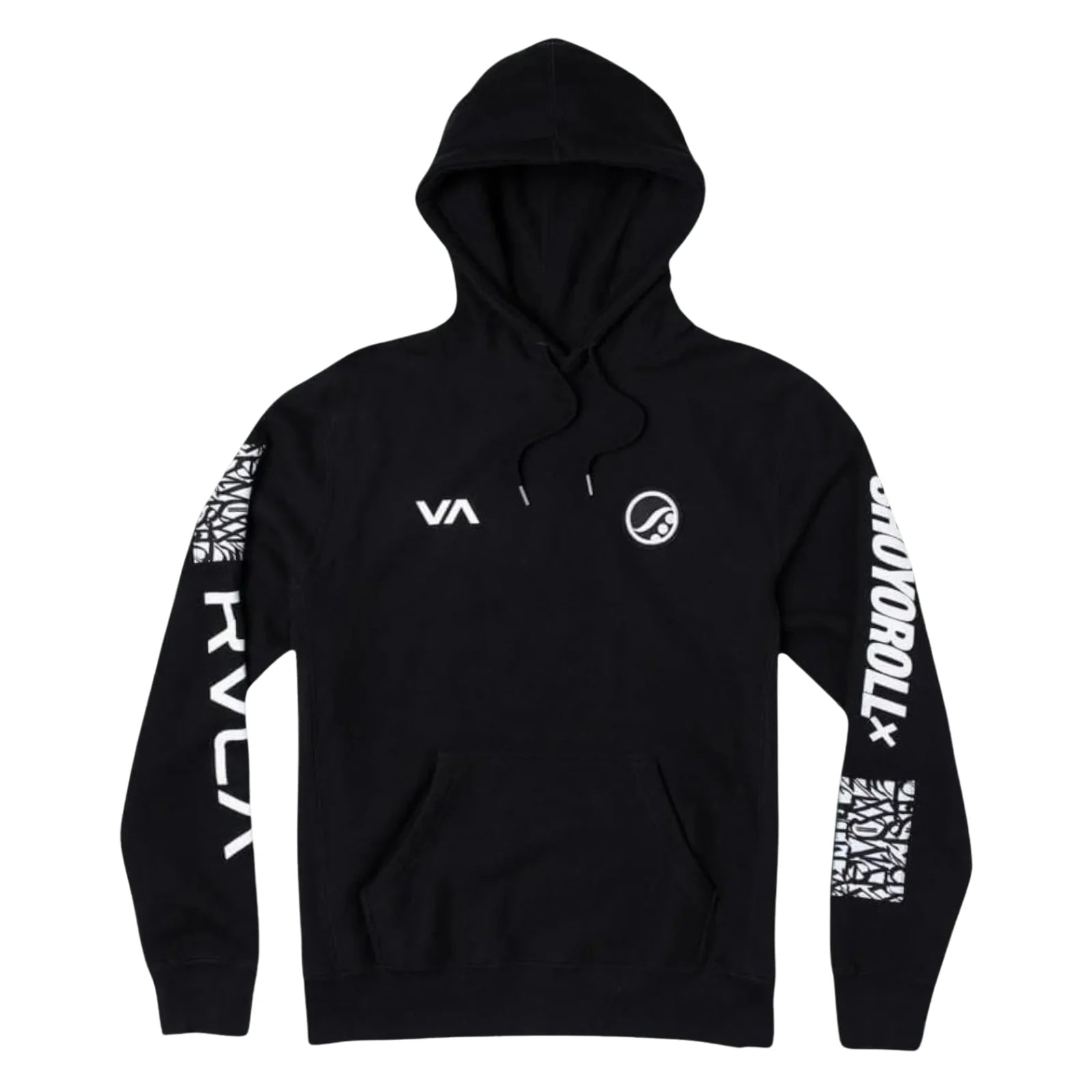 Shoyoroll RVCA Defer Vaxsyr Black Fleece Hoodie – 300 GSM Premium BJJ & NoGi Apparel