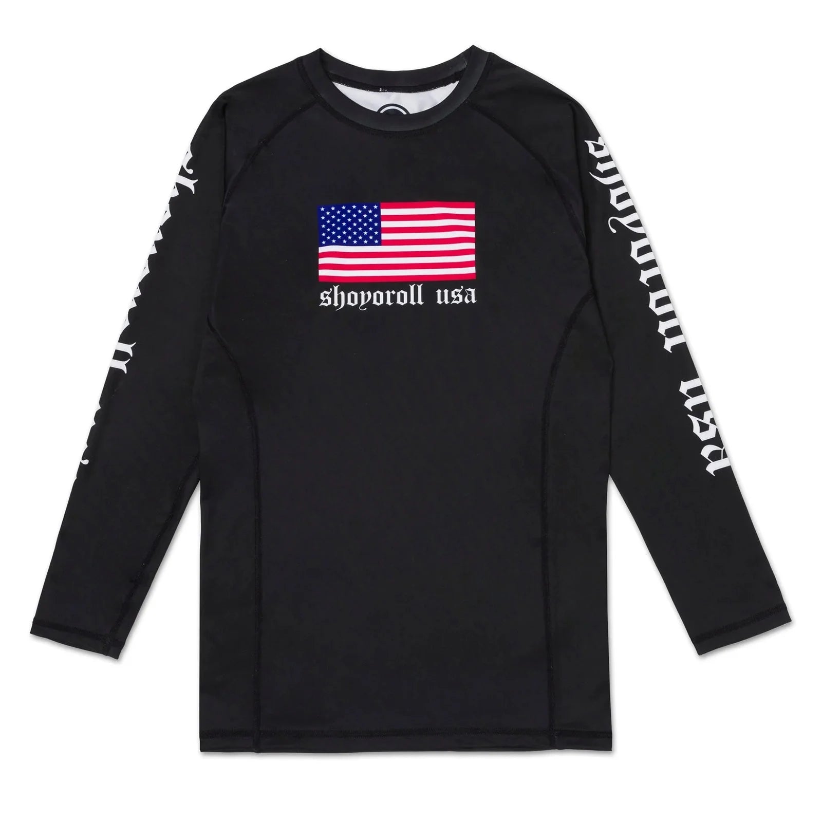Shoyoroll Batch 151 Americana Ranked Long Sleeve No-Gi Rash Guard for BJJ Training