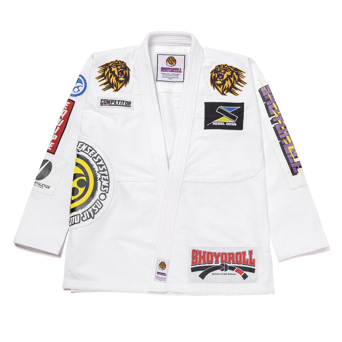 Shoyoroll Federation V2 BJJ Gi Batch #124 – 450 GSM Premium Pearl Weave Jiu-Jitsu Kimono