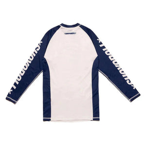 BJJ No-Gi Shoyoroll Comp Edition 20.3 Long Sleeve White Rash Guard