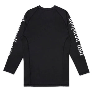 Shoyoroll Batch 151 Americana Ranked Long Sleeve No-Gi Rash Guard for BJJ Training