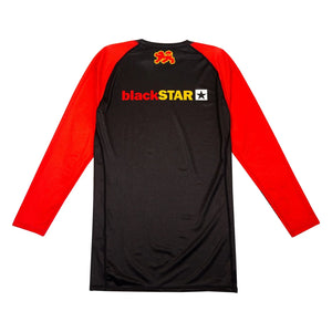 Shoyoroll Batch 146 BlackSTAR Retro Long Sleeve BJJ No-Gi Training Rash Guard