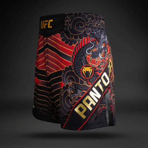 Men’s Red Alexandre Pantoja Short Fit Fight Shorts for Training and Competition