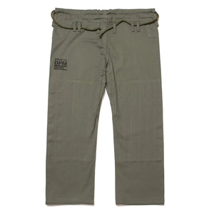 Shoyoroll Batch 114 RVCA x DPM Olive BJJ Gi – Premium 450 GSM Pearl Weave Jiu-Jitsu Uniform