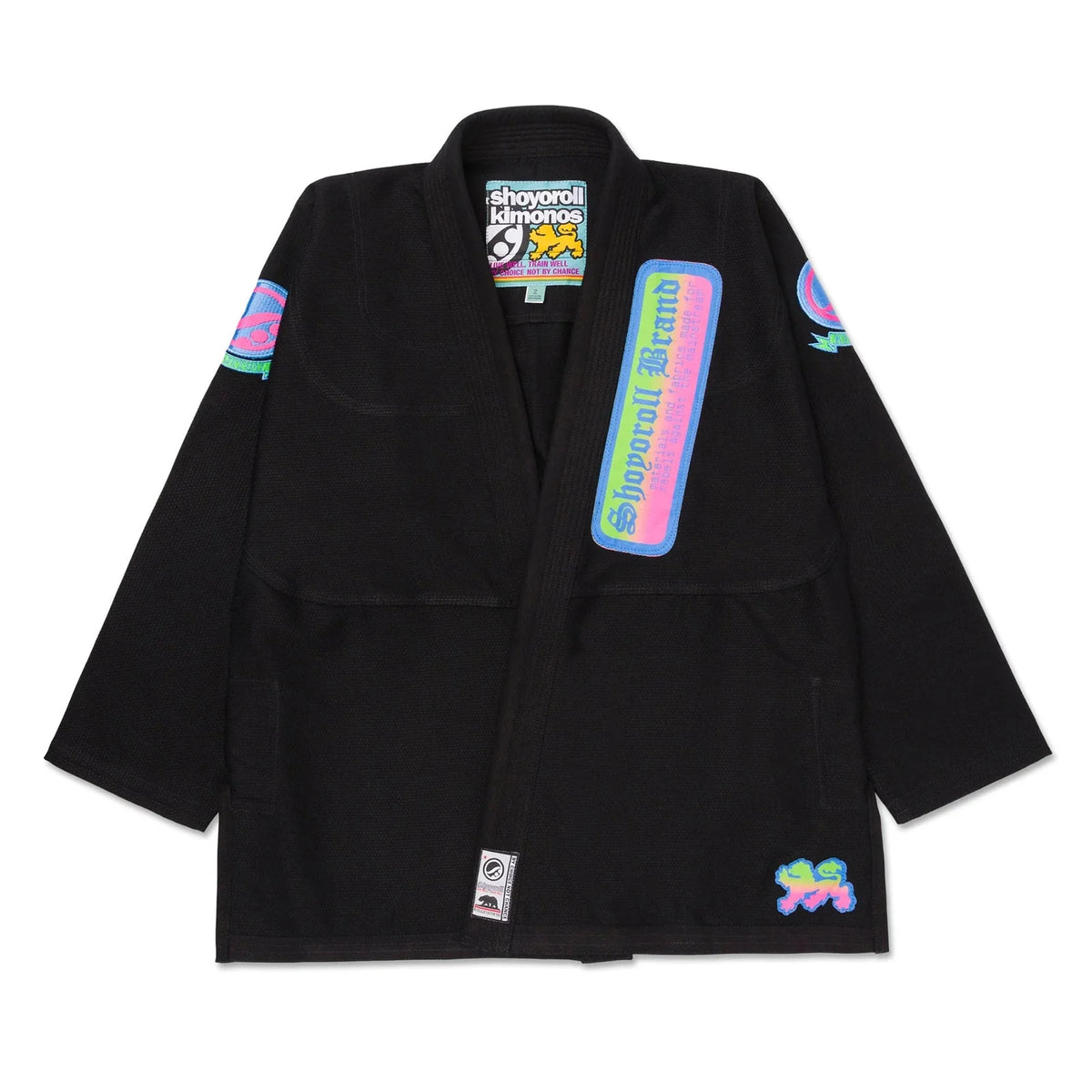 Shoyoroll Batch 149 Retro Gradient BJJ Gi – 450 GSM Premium Pearl Weave Jiu-Jitsu Uniform