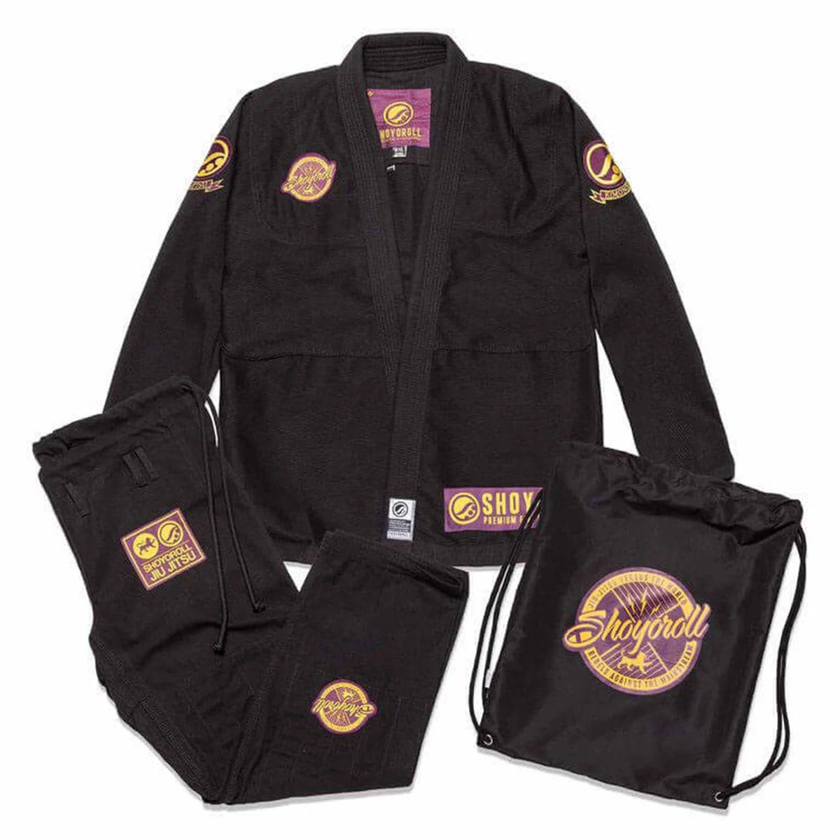 Kids Shoyoroll Batch 83 Mamba Competitor BJJ Gi 450 GSM Jiu Jitsu Uniform