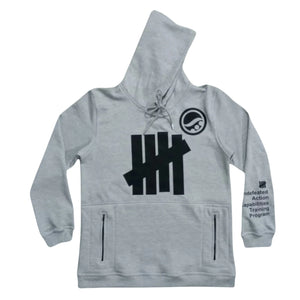 Shoyoroll UND BJJ Hoodie Batch #31 – Gray 300 GSM Premium Fleece BJJ Hoodie