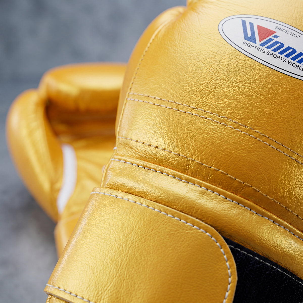 Winning Gold Velcro Boxing Gloves Professional Training & Sparring Gloves