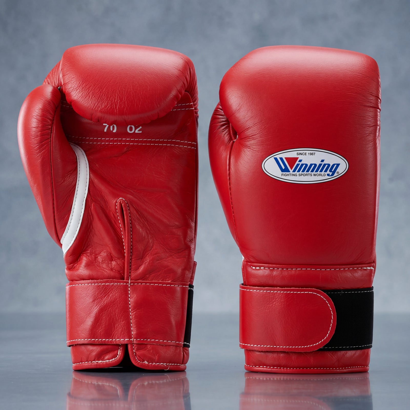 Winning Red Velcro Boxing Gloves Professional Training & Sparring Gloves